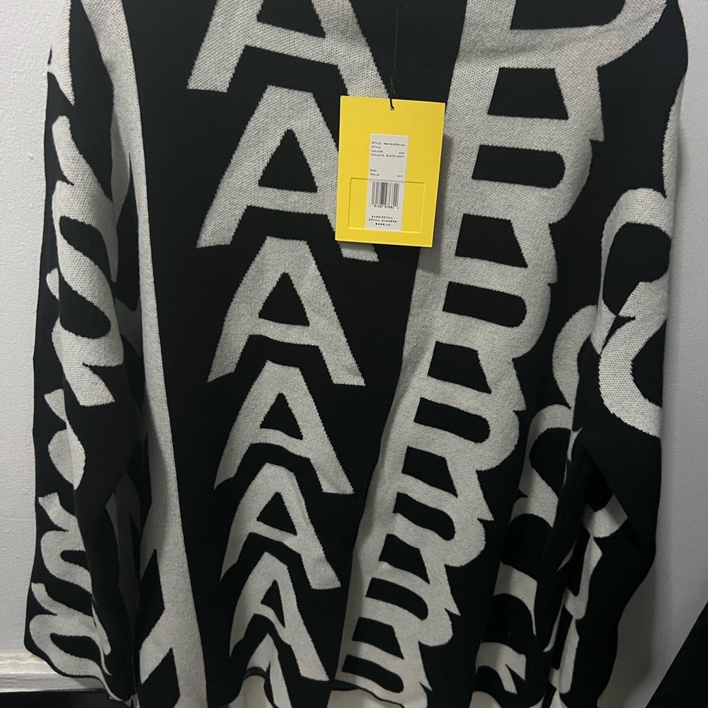 Marc Jacobs Black and White Sweater